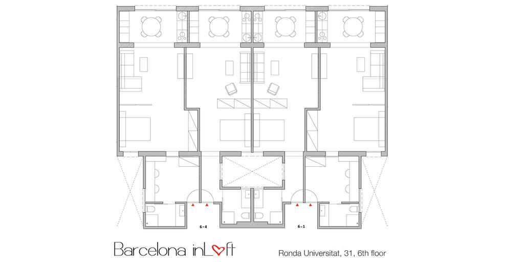 Appartement Barcelona Inloft Extérieur photo